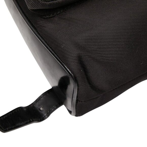 Gucci Bamboo Mini Backpack Black Nylon Leather main image 4
